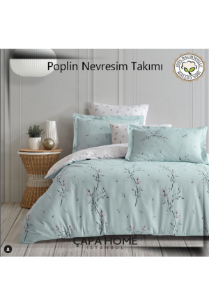 Çapa Home Poplin Nevresim Takımı %100 pamuk